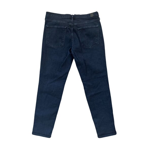 VINCE Mason Relaxed Rolled Dark Wash Jeans Size 29 - Picture 7 of 8